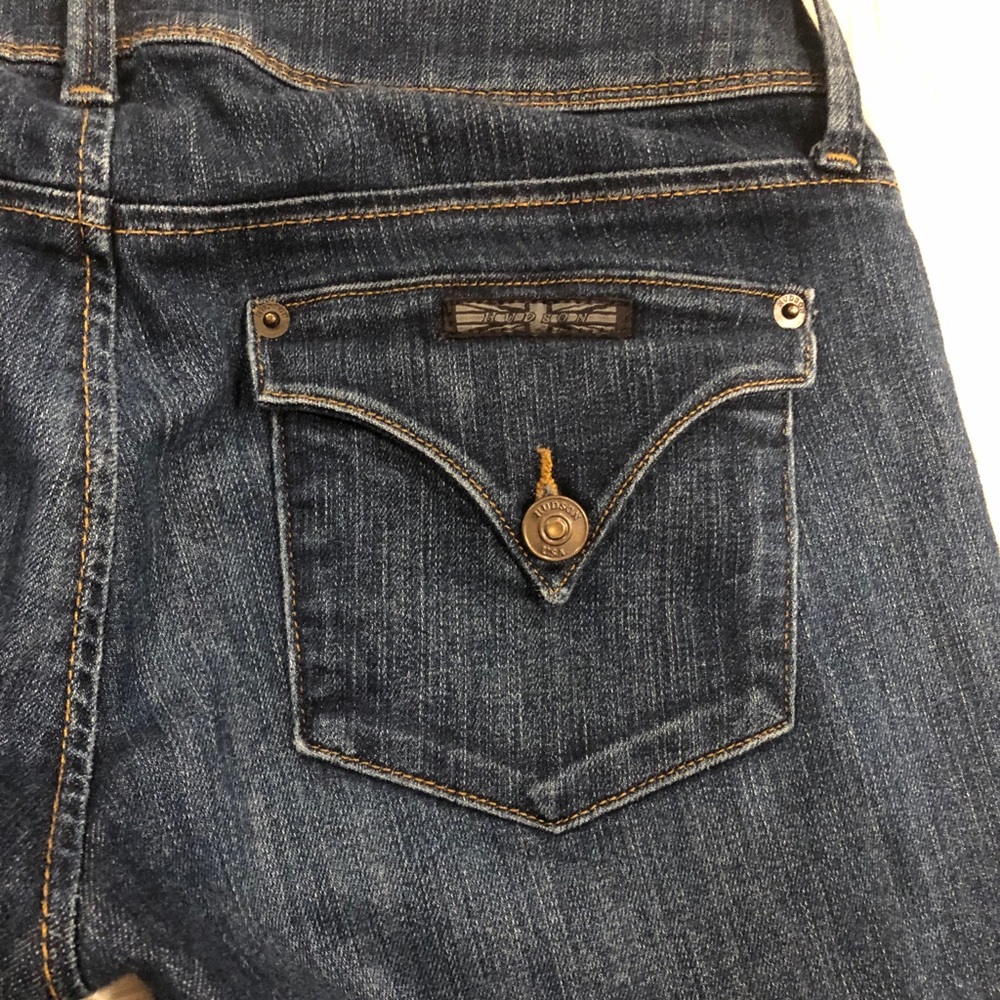 Hudson Collin Skinny flap pocket Jeans Sz 28 - Picture 6 of 7